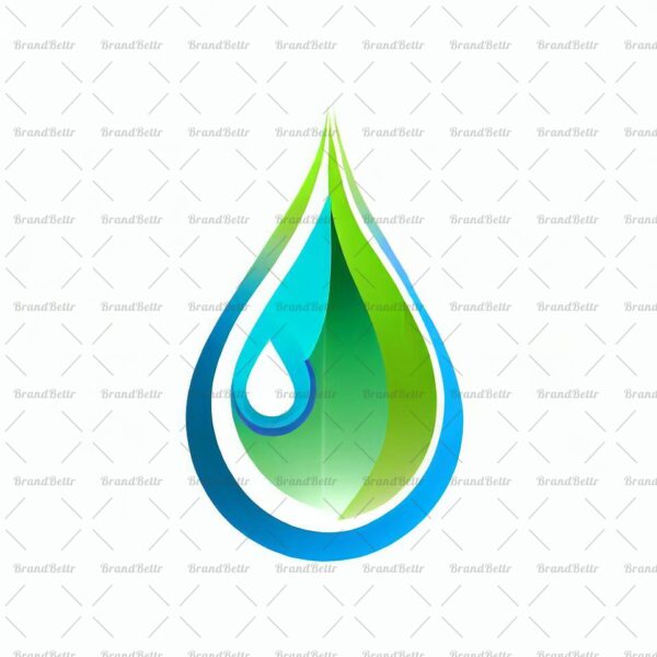 Wassertropfen und Blatt
